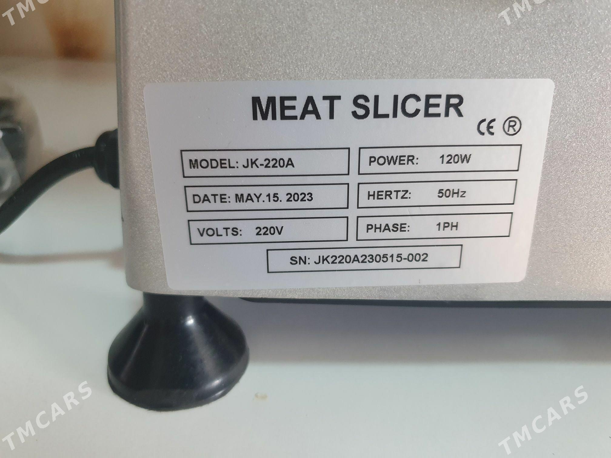 Slayser kolbasa kesyan - "Altyn Asyr" Gündogar bazary (Jygyllyk) - img 4