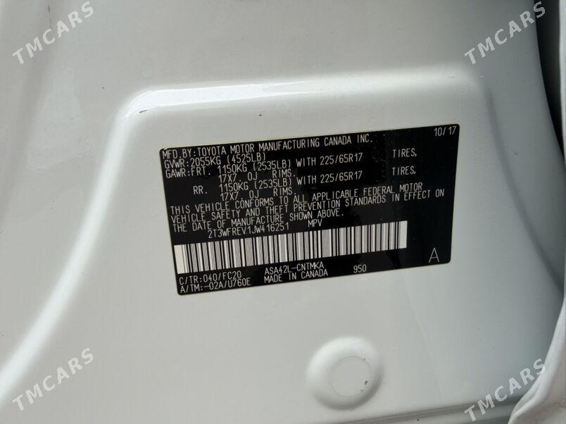 Toyota RAV4 2018 - 294 000 TMT - Aşgabat - img 10