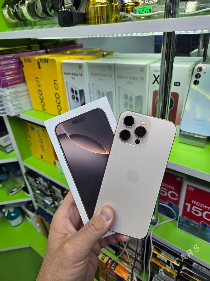iphone 16 pro max 256gb - Дашогуз - img 1