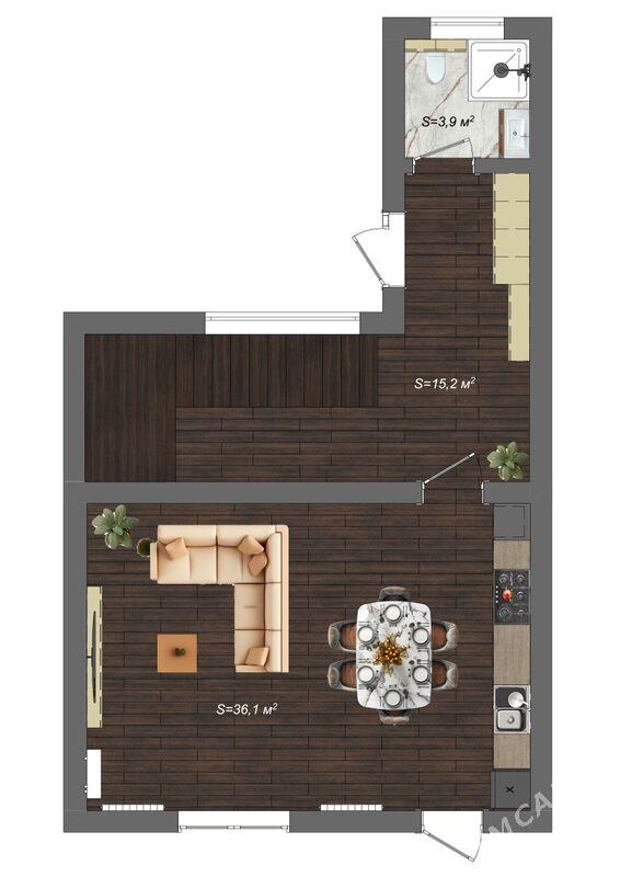 Katej 1,5sotuk Lebap SM yany - Türkmenabat - img 6