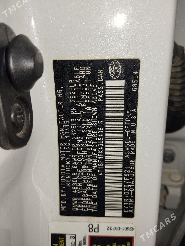 Toyota Camry 2015 - 300 000 TMT - Mary - img 7