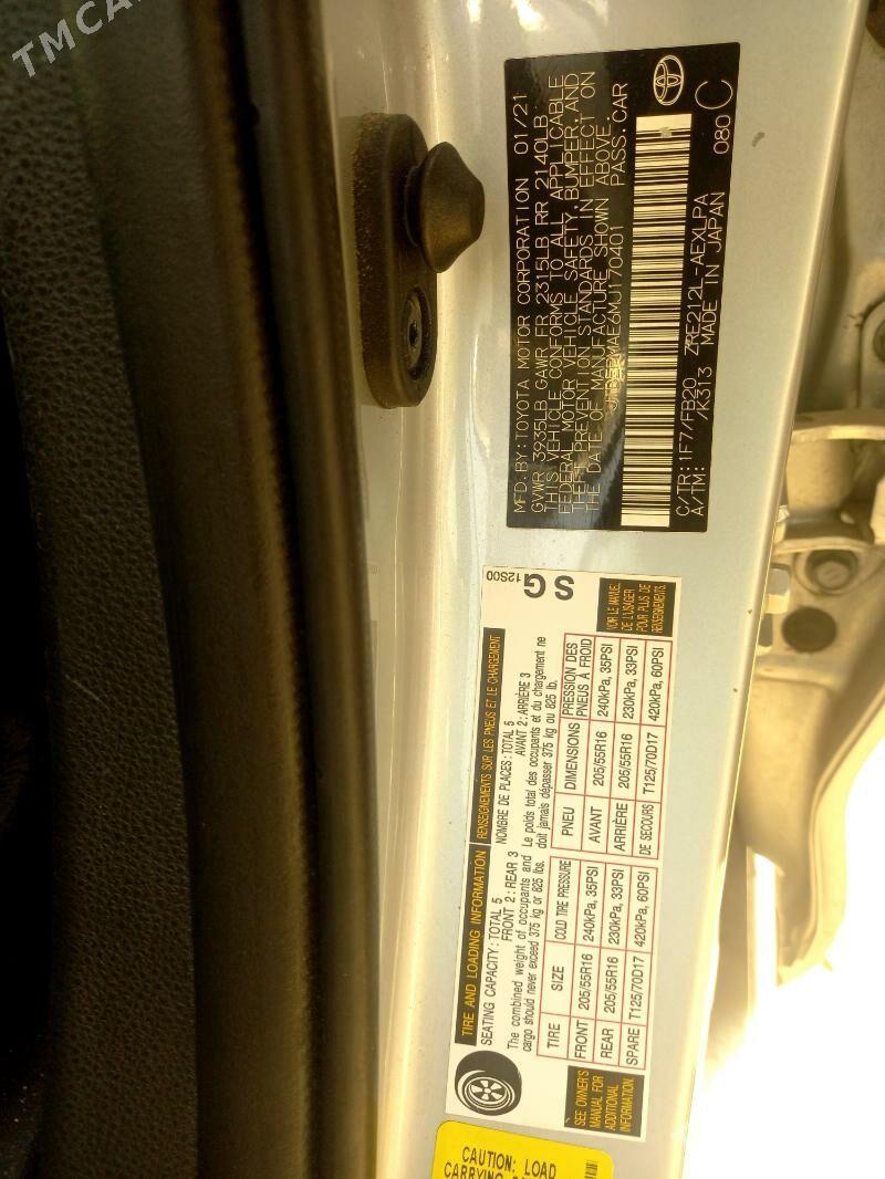 Toyota Corolla 2022 - 200 000 TMT - Мары - img 9