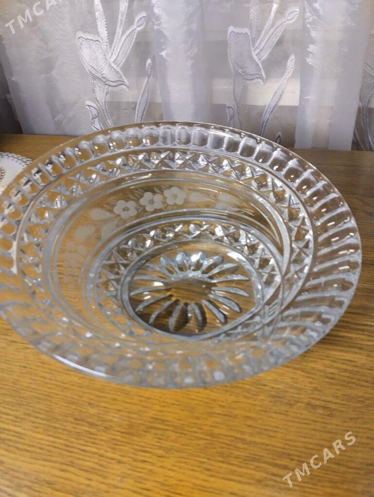ваза большое хрусталь - Туркменабат - img 1
