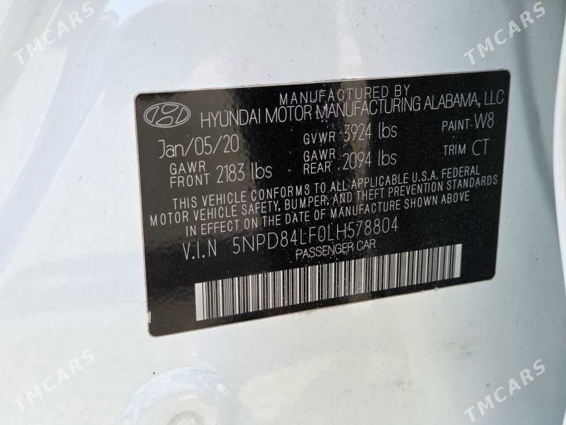 Hyundai Elantra 2020 - 215 000 TMT - Херрикгала - img 6