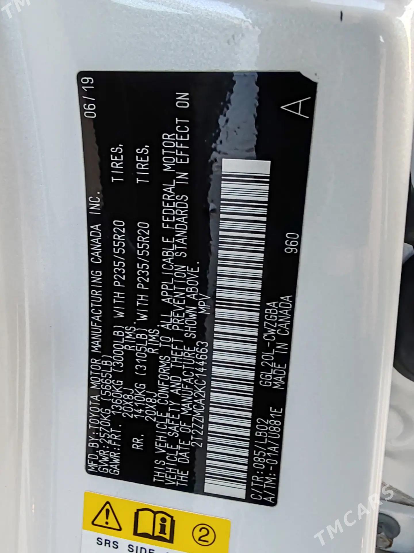 Lexus RX 350 2019 - 537 000 TMT - Мары - img 8