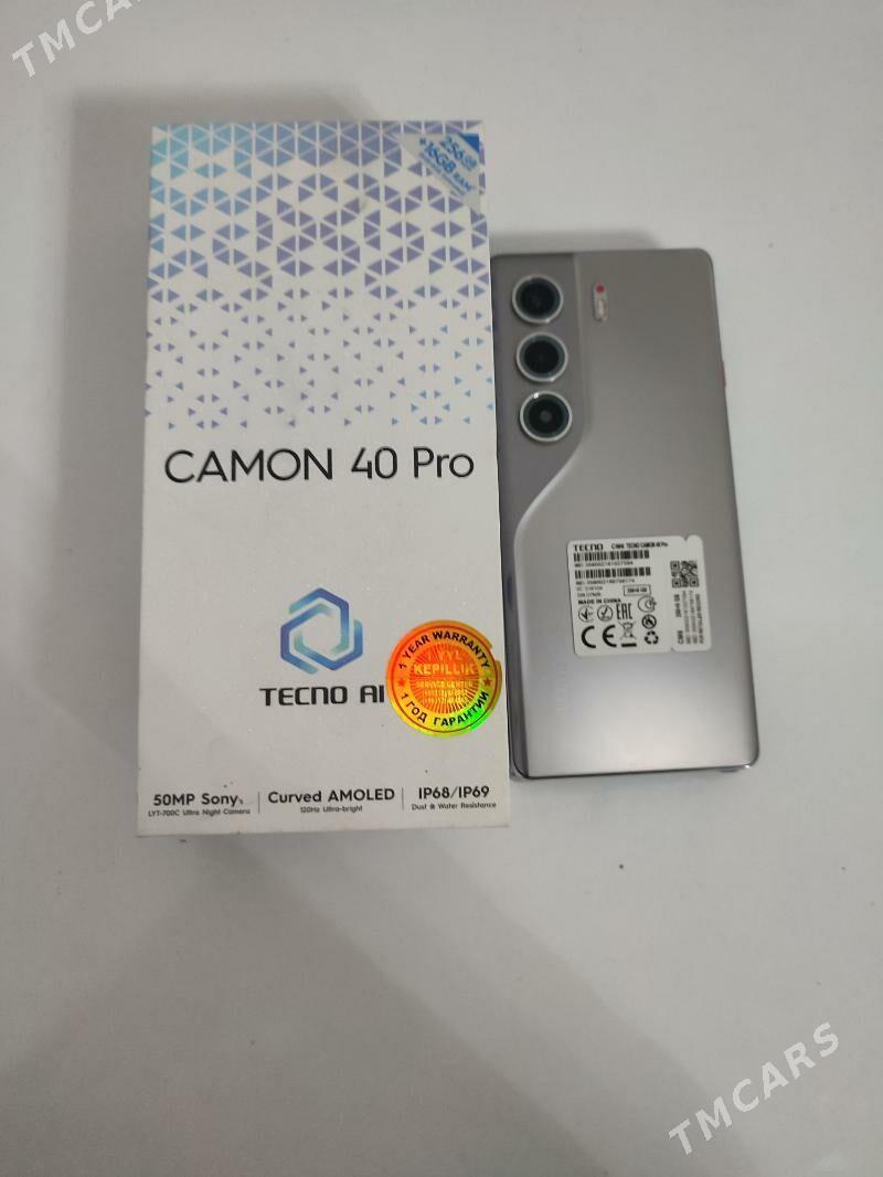 Tecno Camon 40 Pro 8/256 - Baýramaly - img 6