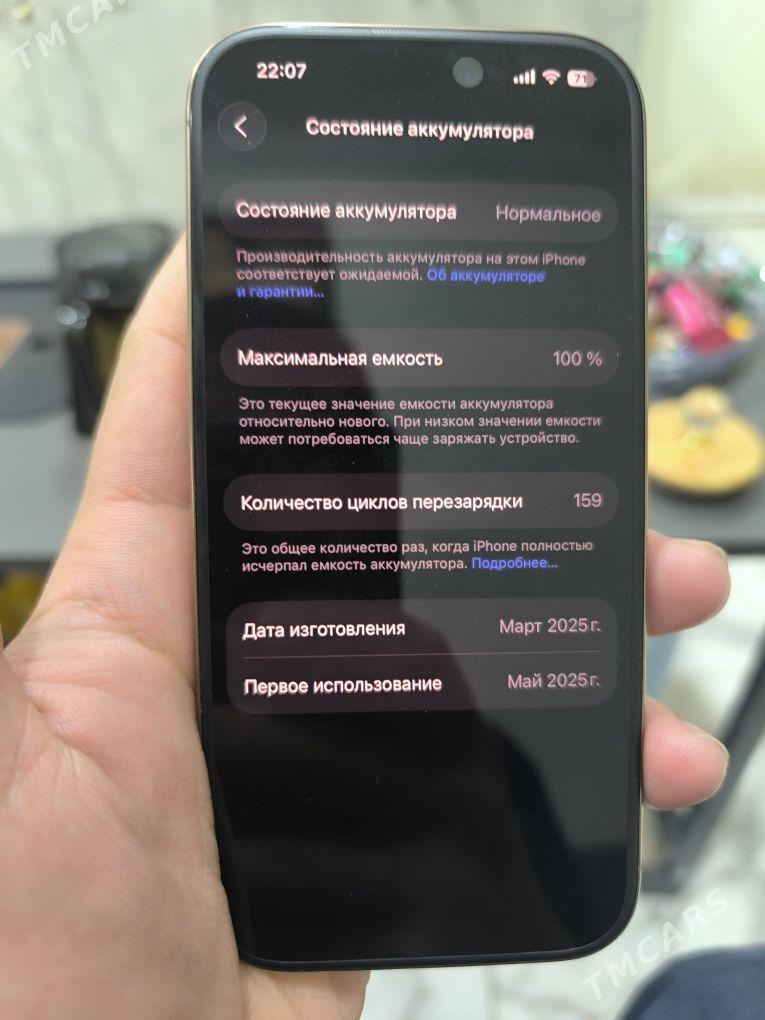 iPhone 16 pro 128 GB - Aşgabat - img 2