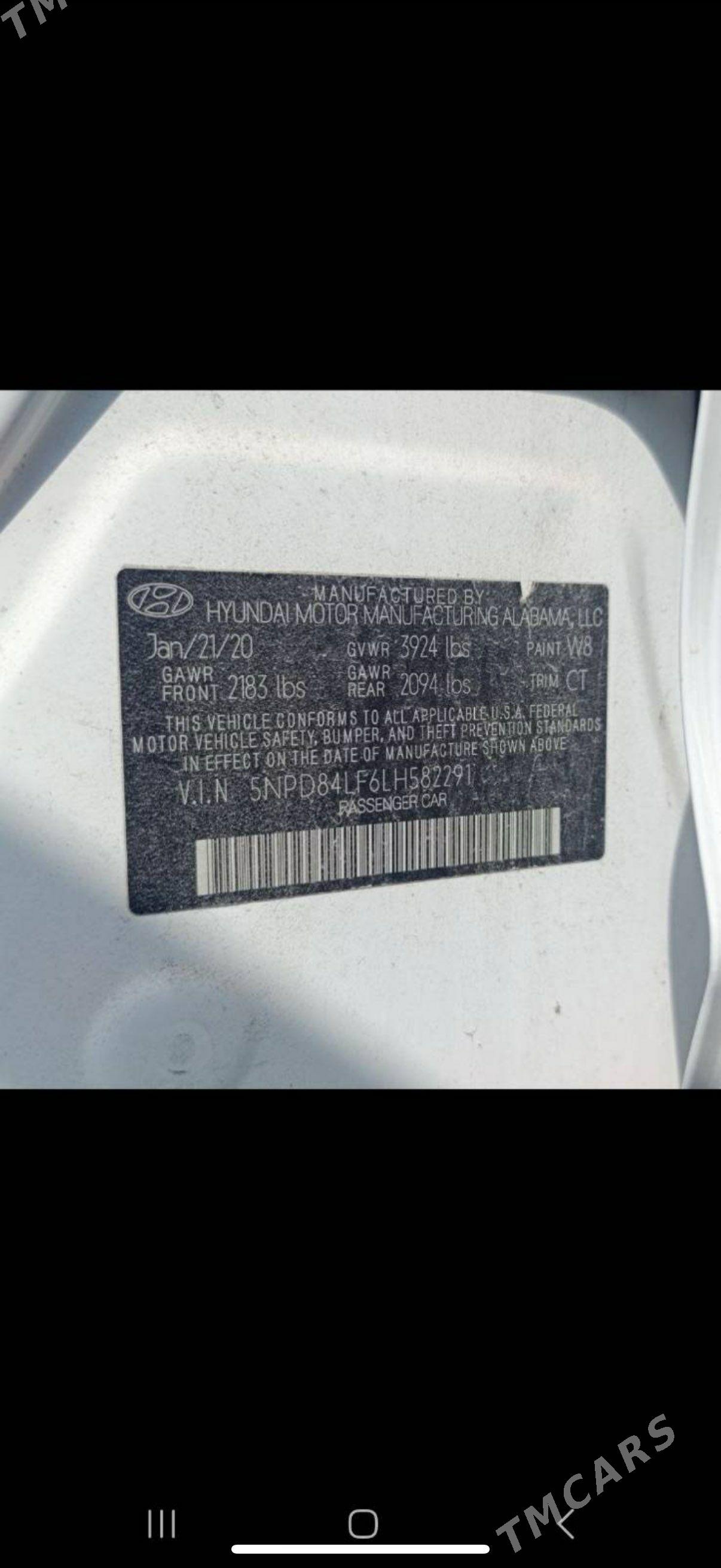 Hyundai Elantra 2020 - 210 000 TMT - Ашхабад - img 5