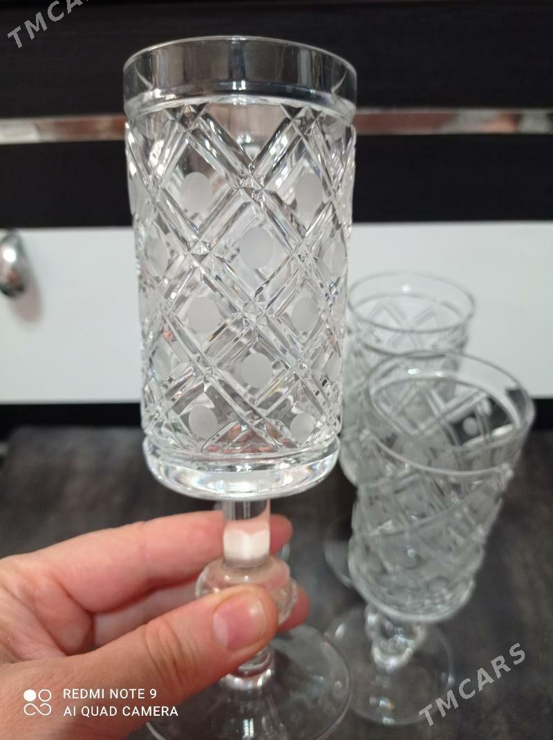 Фужеры хрусталь - Aşgabat - img 3