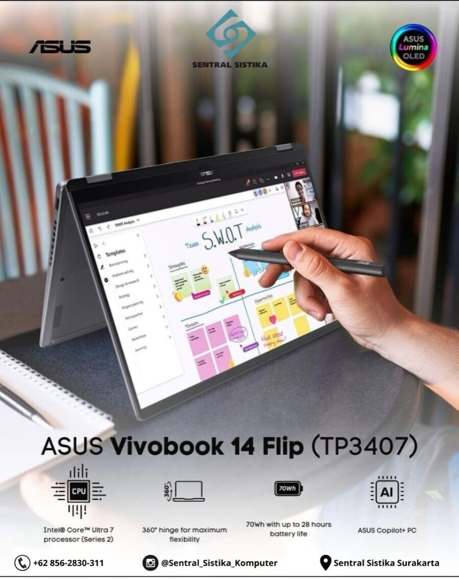 ASUS Flip 360 OLED Ultra 7|1TB - Ашхабад - img 3
