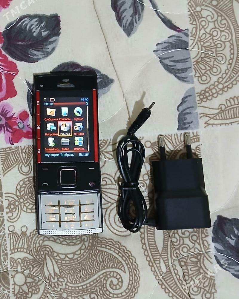 Nokia X3 00 we 5200 xpresmusic - Aşgabat - img 1