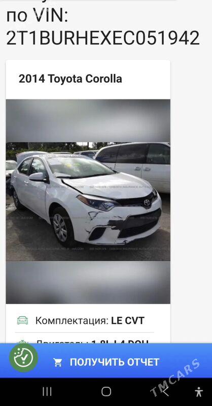 Toyota Corolla 2014 - 185 000 TMT - Türkmenabat - img 6