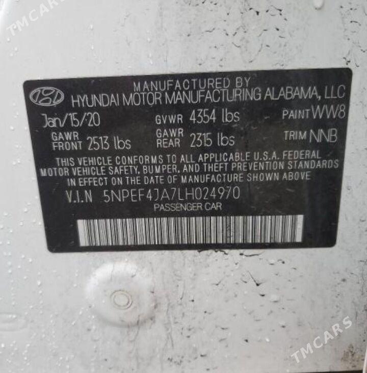 Hyundai Sonata 2020 - 267 000 TMT - Ашхабад - img 10