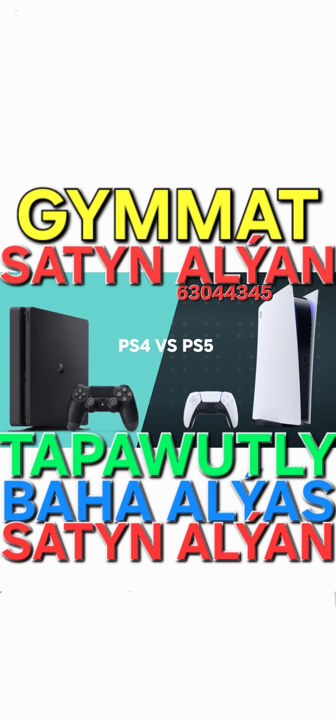 Playstation 4-5 satyn alýan - Aşgabat - img 1