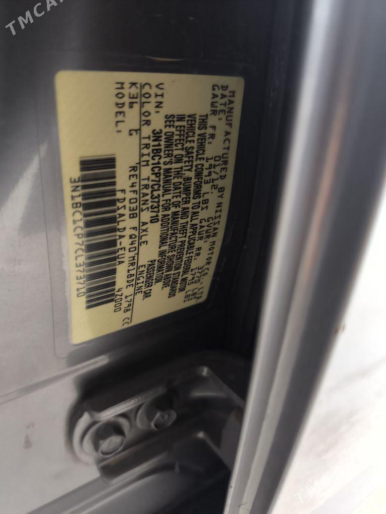 Nissan Versa 2012 - 115 000 TMT - Türkmenabat - img 8