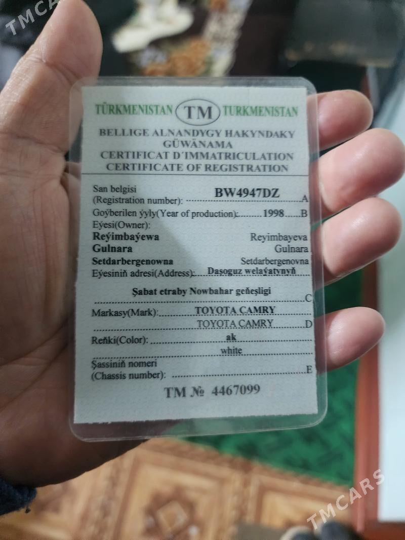 Toyota Camry 1998 - 100 000 TMT - Дашогуз - img 5