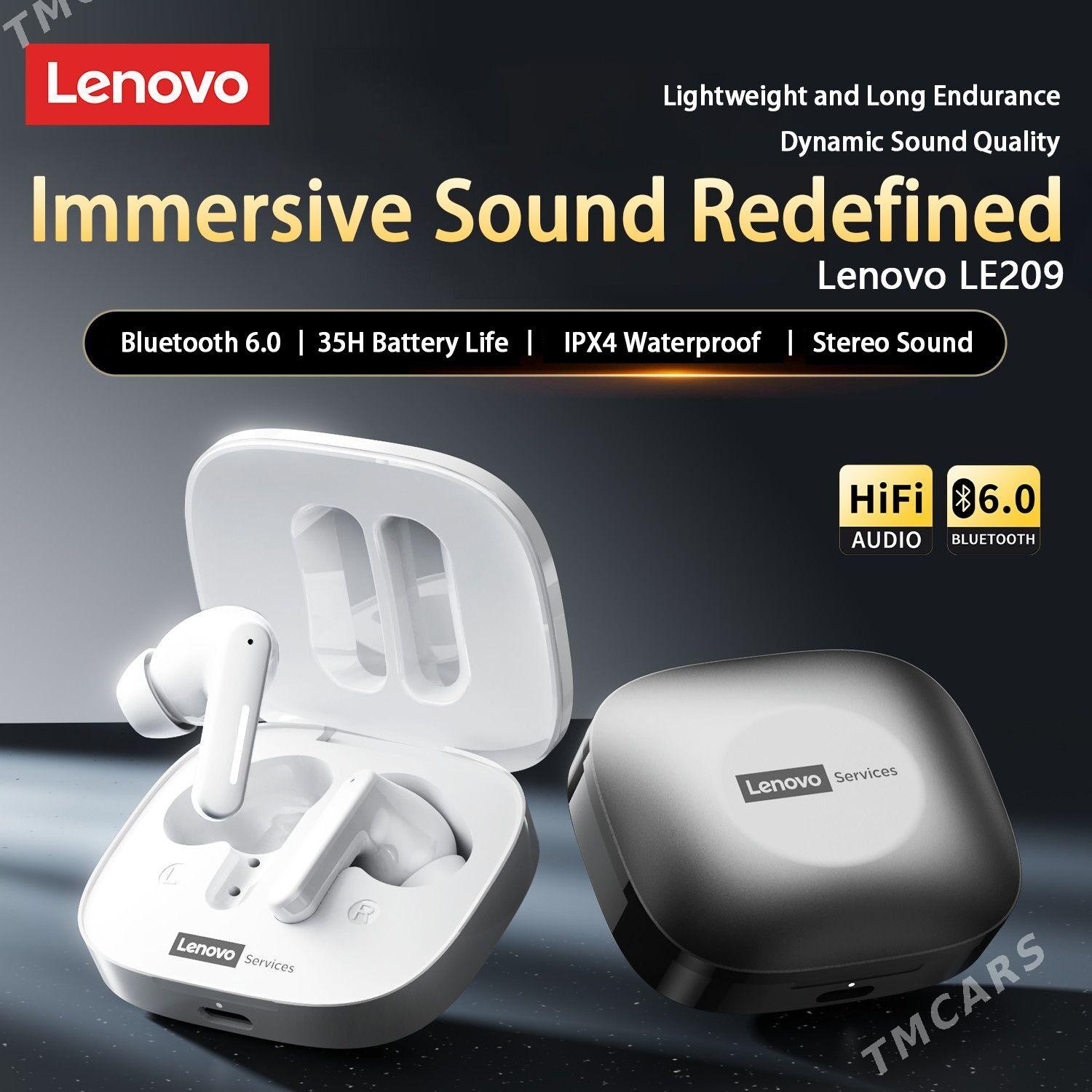 LENOVO nauşnik/наушники - Ашхабад - img 3