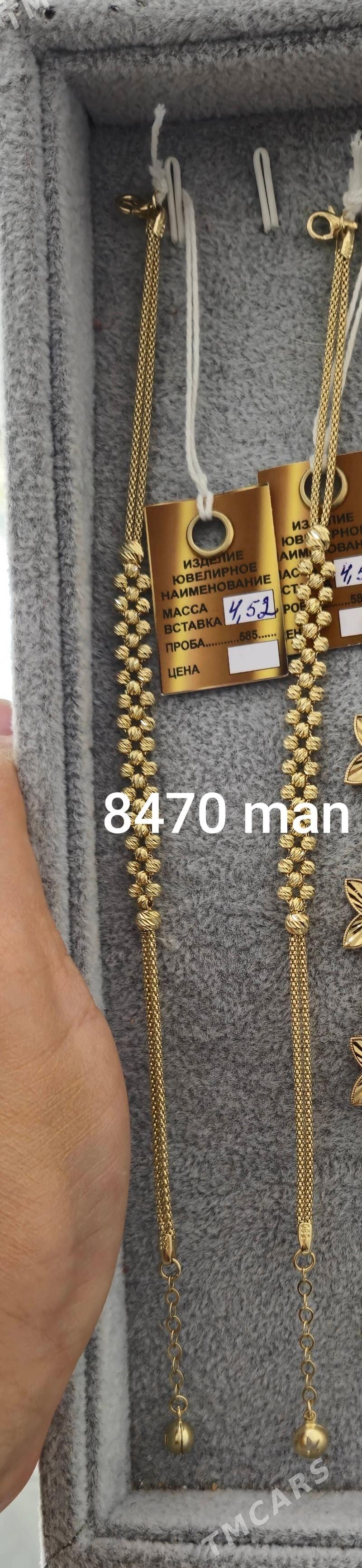 Gyzyl 14 karat gulakhalka - Ашхабад - img 8