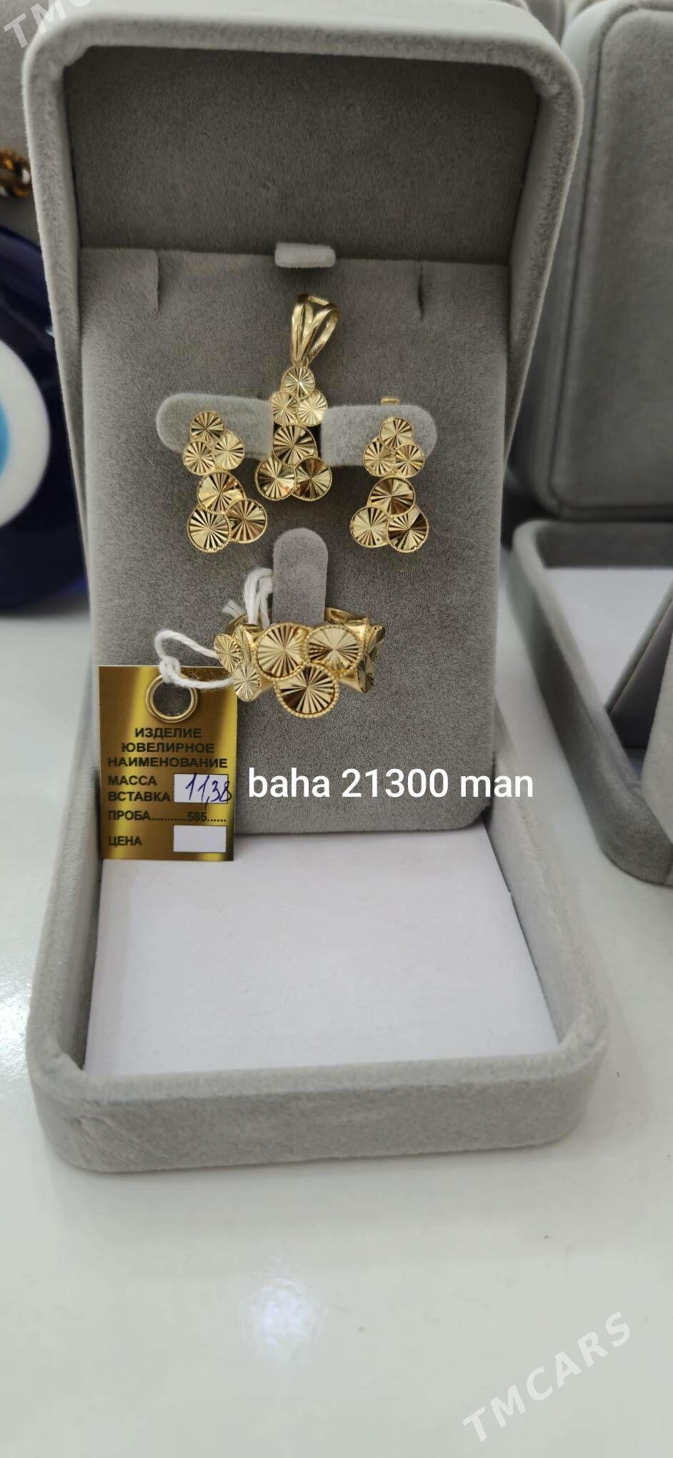 Gyzyl 14 karat gulakhalka - Ашхабад - img 2