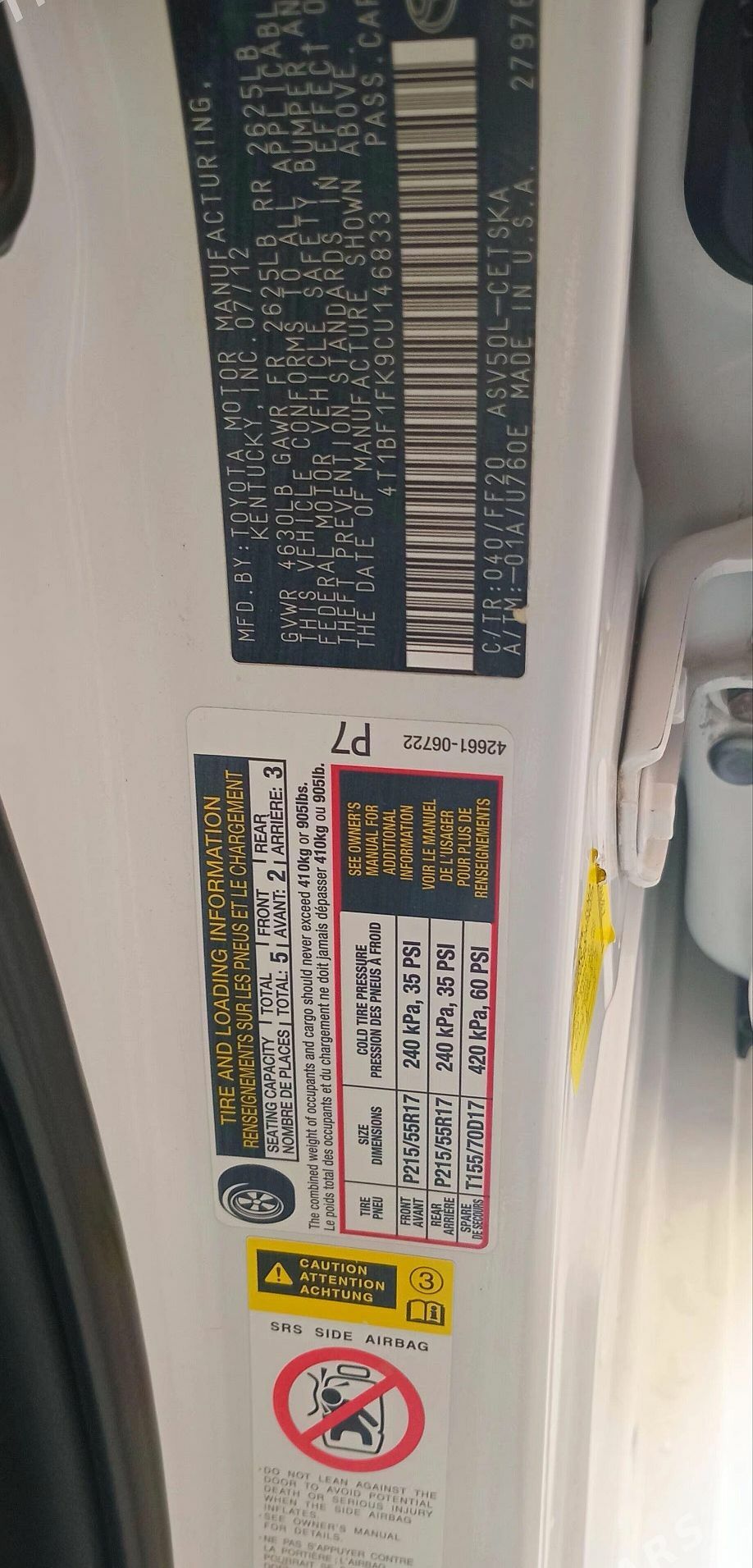 Toyota Camry 2012 - 235 000 TMT - Köneürgenç - img 8