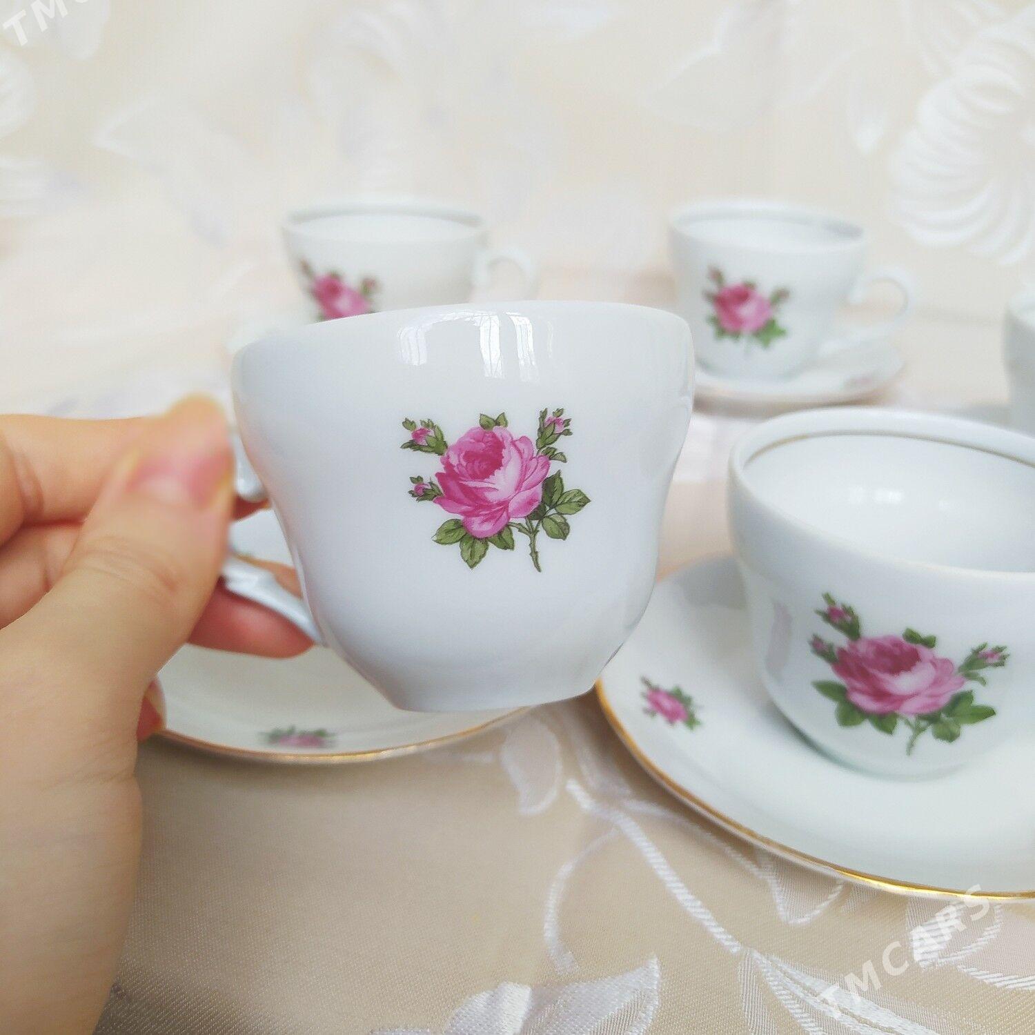 Кофейные пары сервиз ГДР Кахла - Ашхабад - img 2