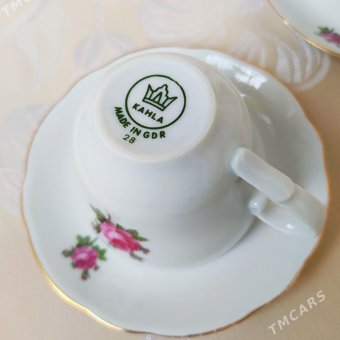 Кофейные пары сервиз ГДР Кахла - Ашхабад - img 3