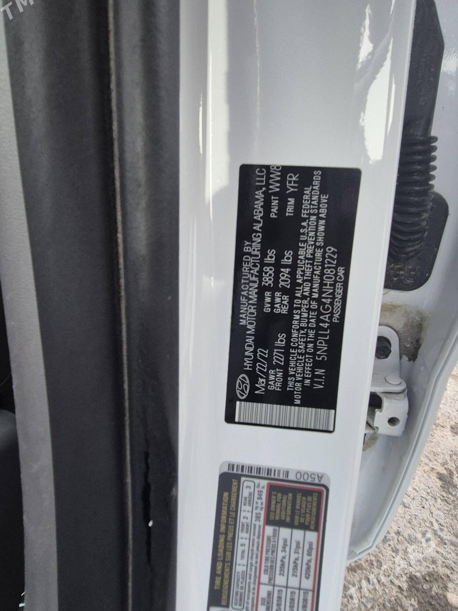 Hyundai Elantra 2022 - 240 000 TMT - Aşgabat - img 6