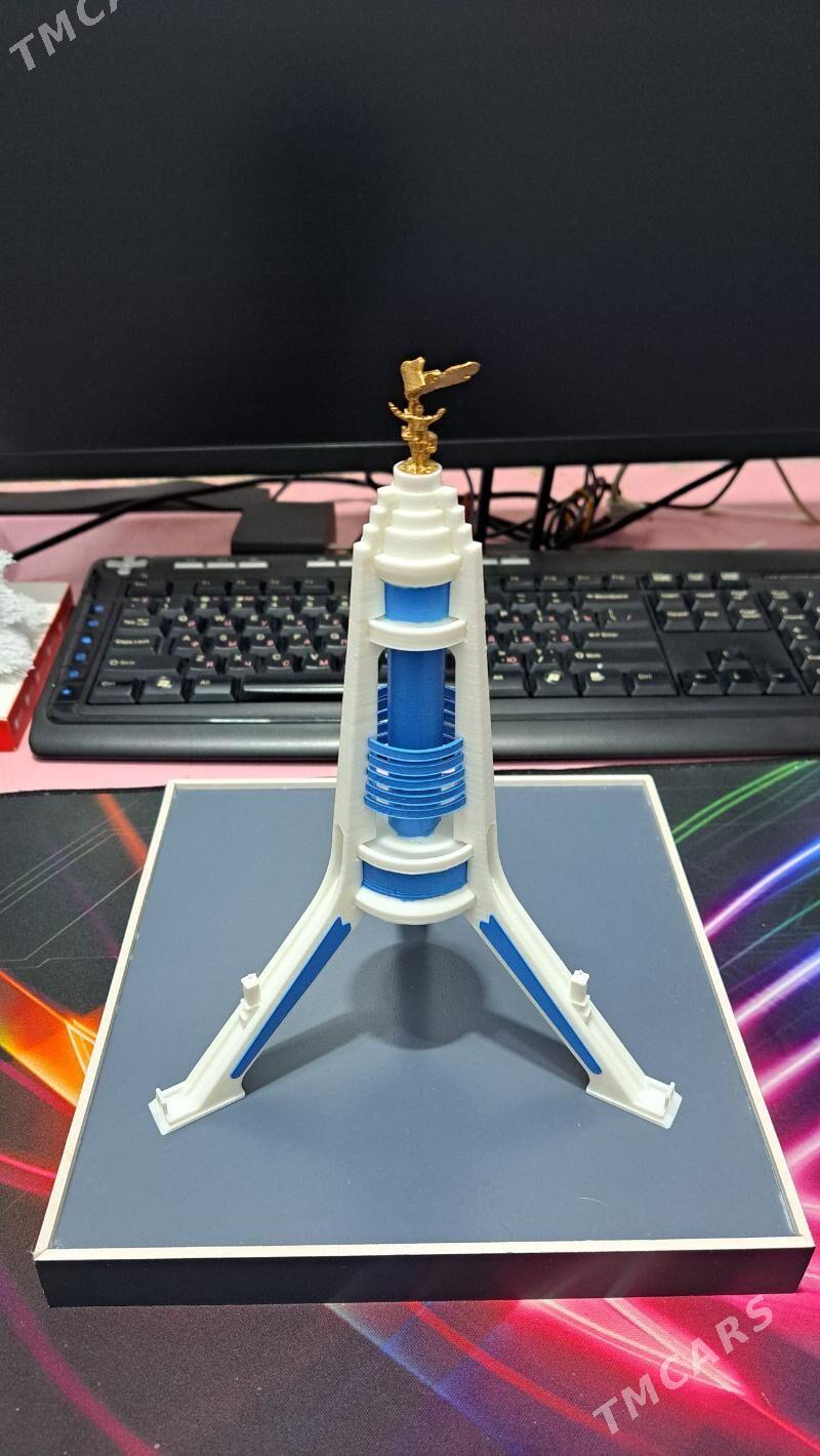 maket bitaraplyk bina 3 ayak - Ашхабад - img 3