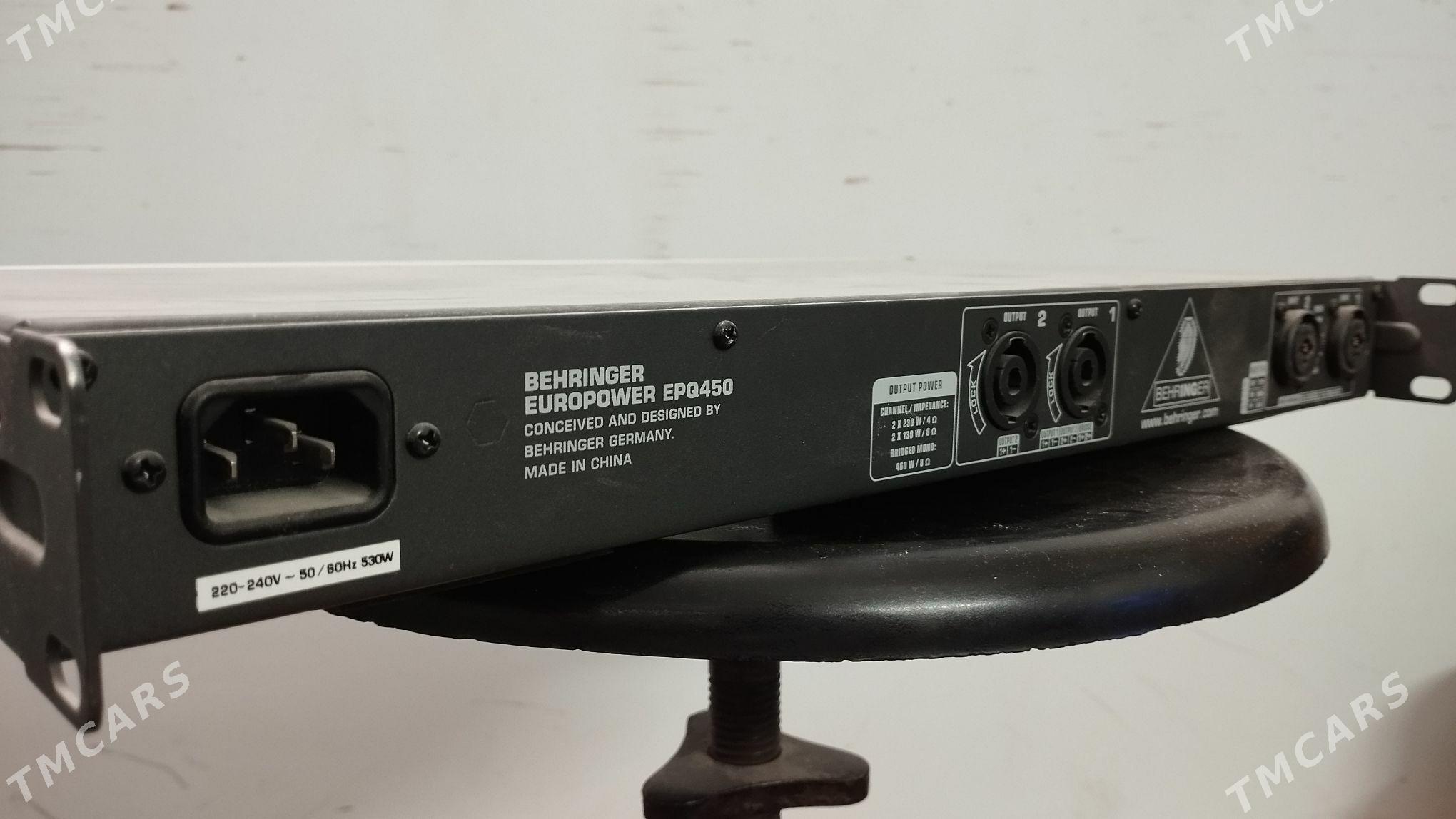 Behringer Europower EPQ450 - Кёнеургенч - img 3