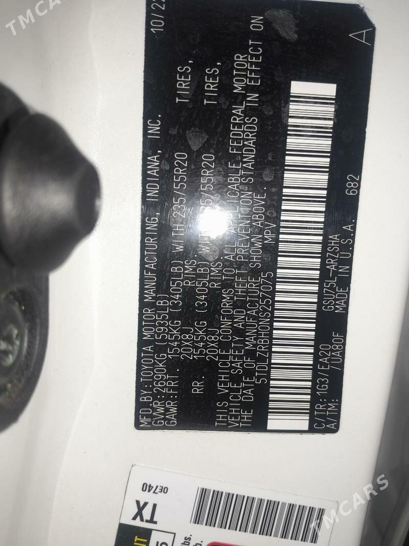 Toyota Highlander 2022 - 520 000 TMT - Mary - img 8