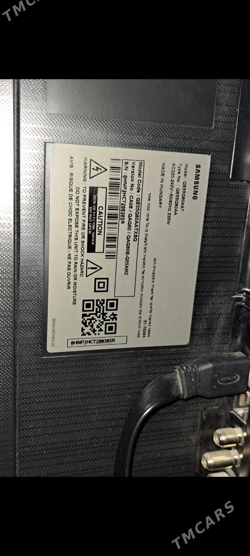 Telewizor (Samsung) - Ашхабад - img 2