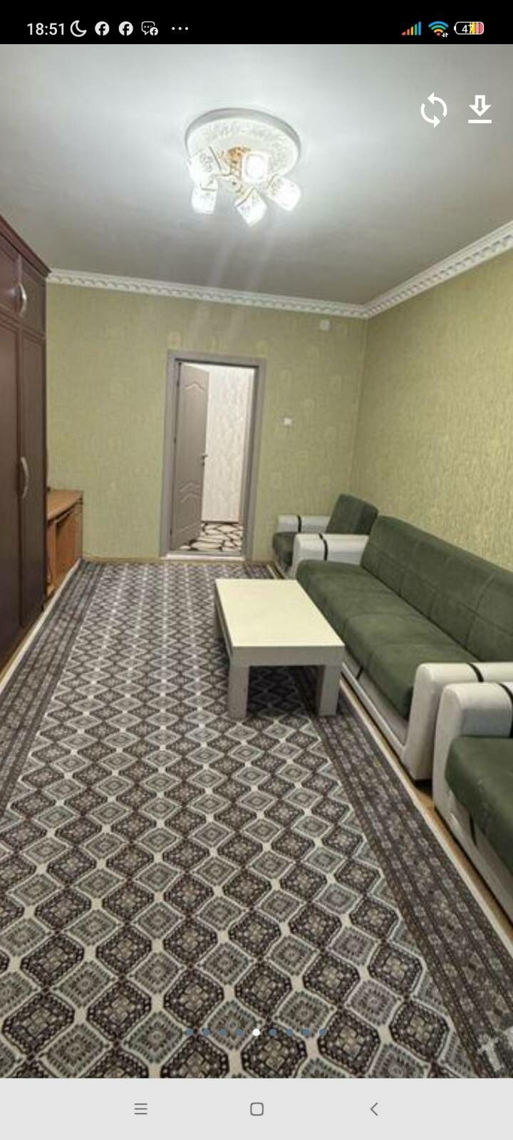 Гаудан В 2эт 2ком 64м2 Срочн - Aşgabat - img 1