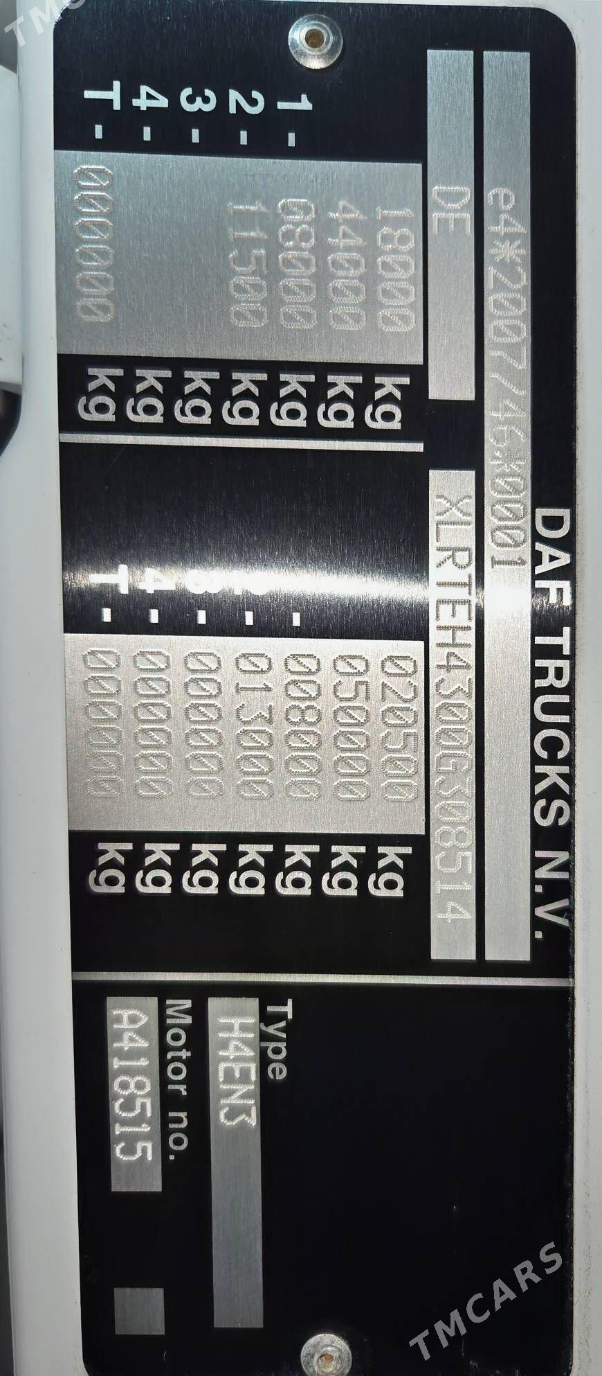 DAF 480 2020 - 850 000 TMT - Aşgabat - img 9