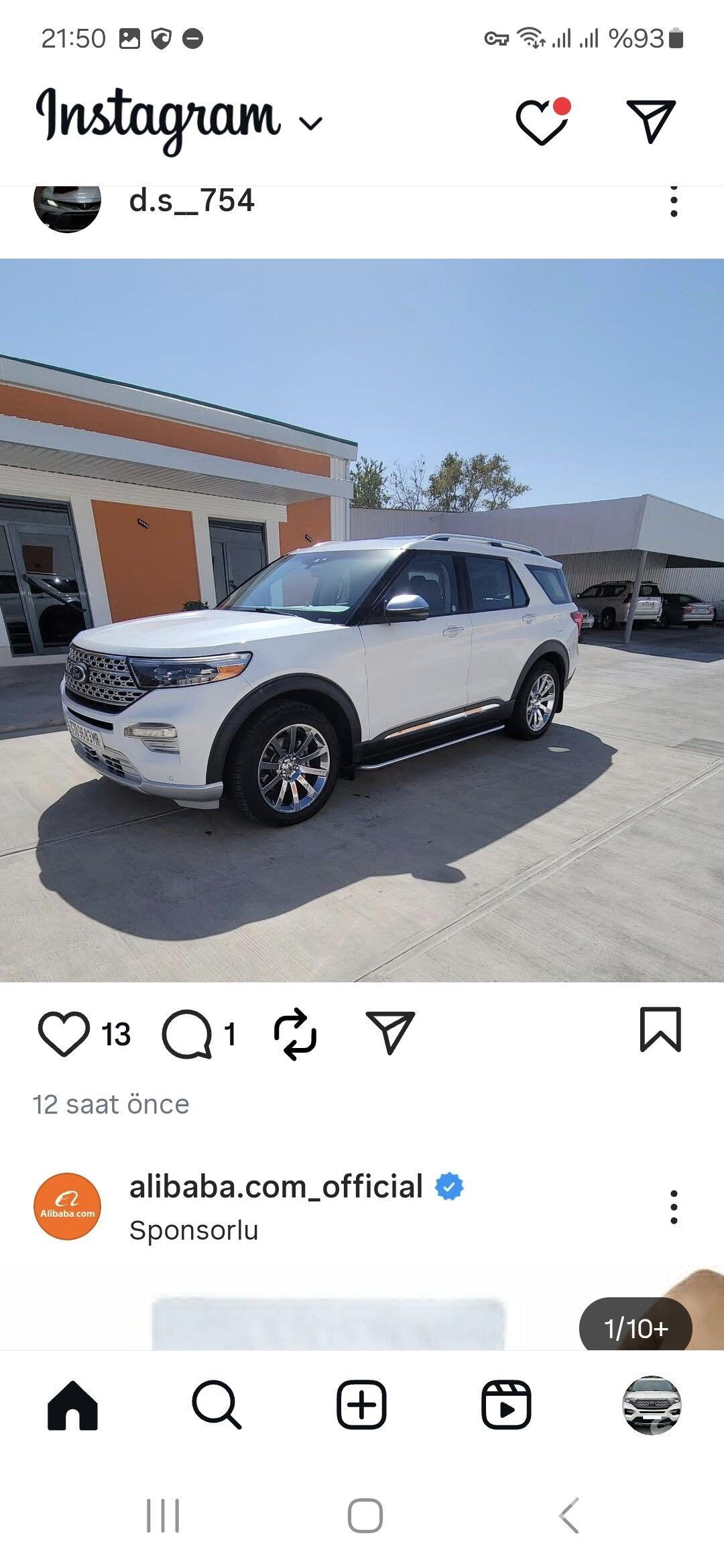 Ford Explorer 2021 - 440 000 TMT - Байрамали - img 3