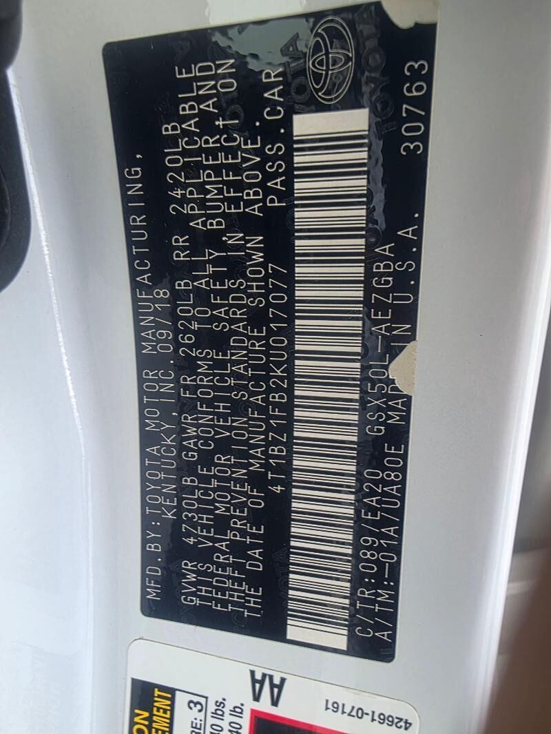 Toyota Avalon 2019 - 400 000 TMT - Мары - img 7