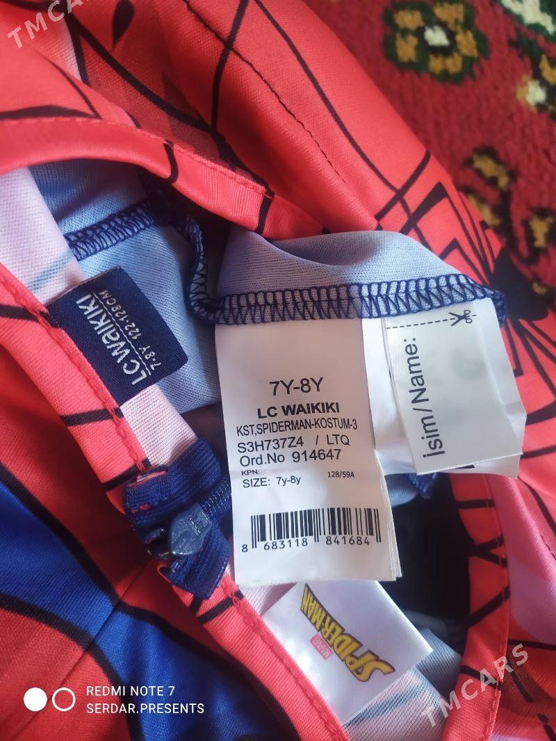 Детский костюм человек паук - Туркменабат - img 4