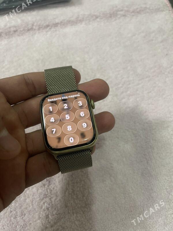 apple watch 7 steinless steel - Ашхабад - img 3