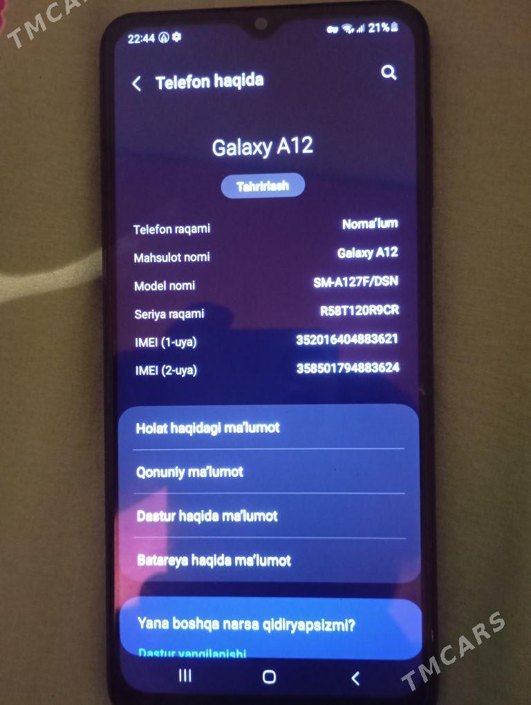 samsung a12 - Şabat etr. - img 3