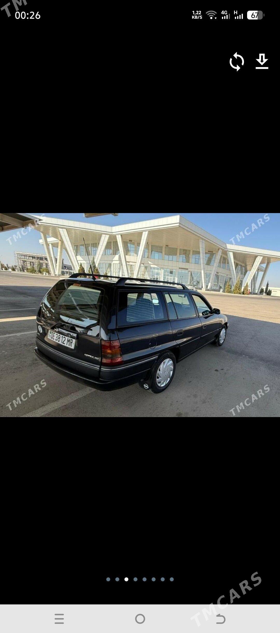 Opel Astra 1995 - 76 000 TMT - Мары - img 2