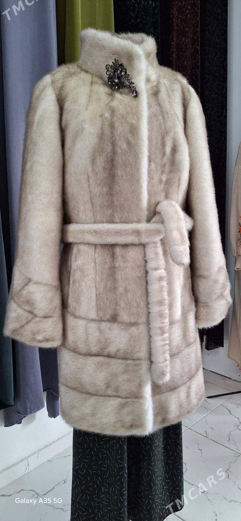 Şuba palto - Ak bugdaý etraby - img 2