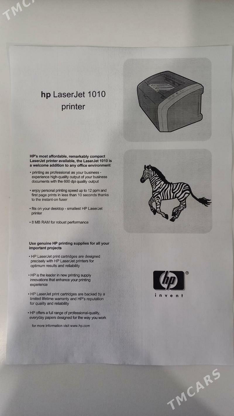 hp LaserJet 1010 printer - Ýolöten - img 4