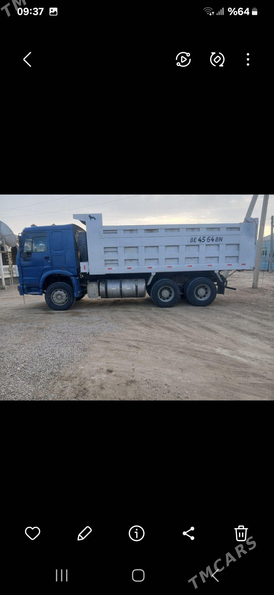 Howo Sinotruk 2011 - 400 000 TMT - Esenguly - img 4