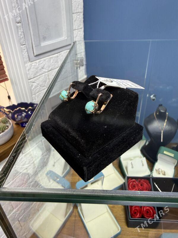 ЗОЛОТЫЕ СЕРЬГИ. - Aşgabat - img 2