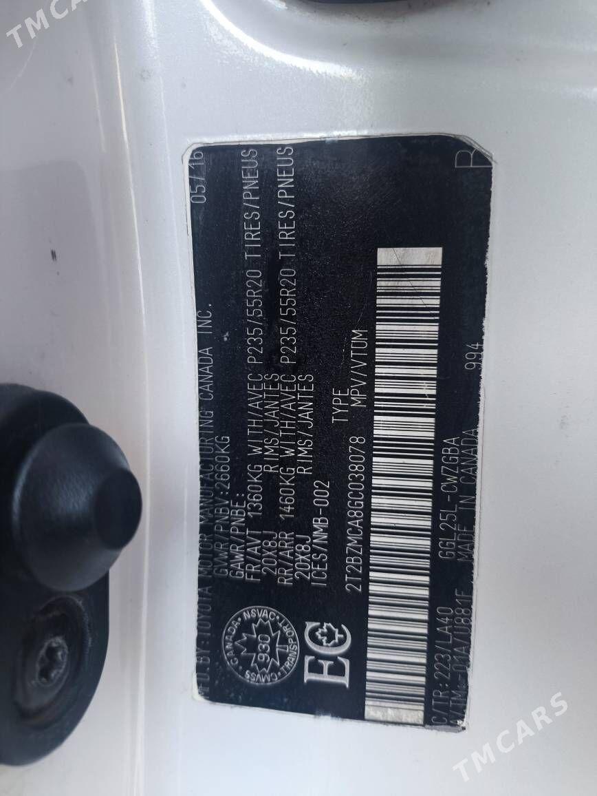 Lexus RX 350 2016 - 430 000 TMT - Ашхабад - img 9