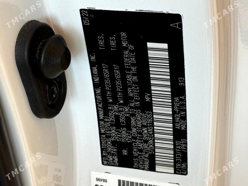 Toyota Sienna 2022 - 467 000 TMT - Ашхабад - img 6