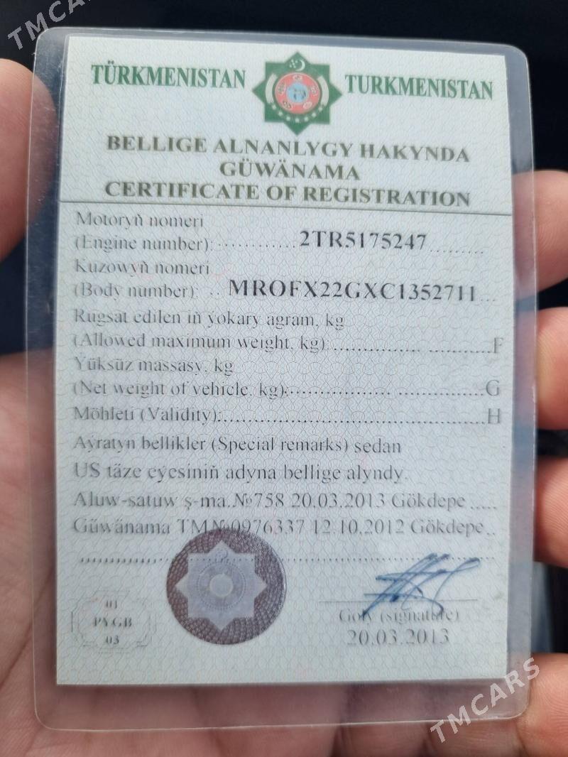 Toyota Hilux 2013 - 355 000 TMT - Ашхабад - img 10