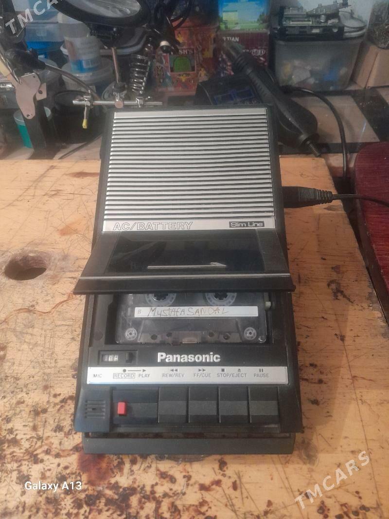 магнитофон Panasonic - Айтакова (ул. Огузхана) - img 1