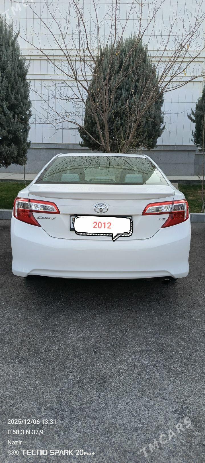 Toyota Camry 2012 - 250 000 TMT - Ашхабад - img 2