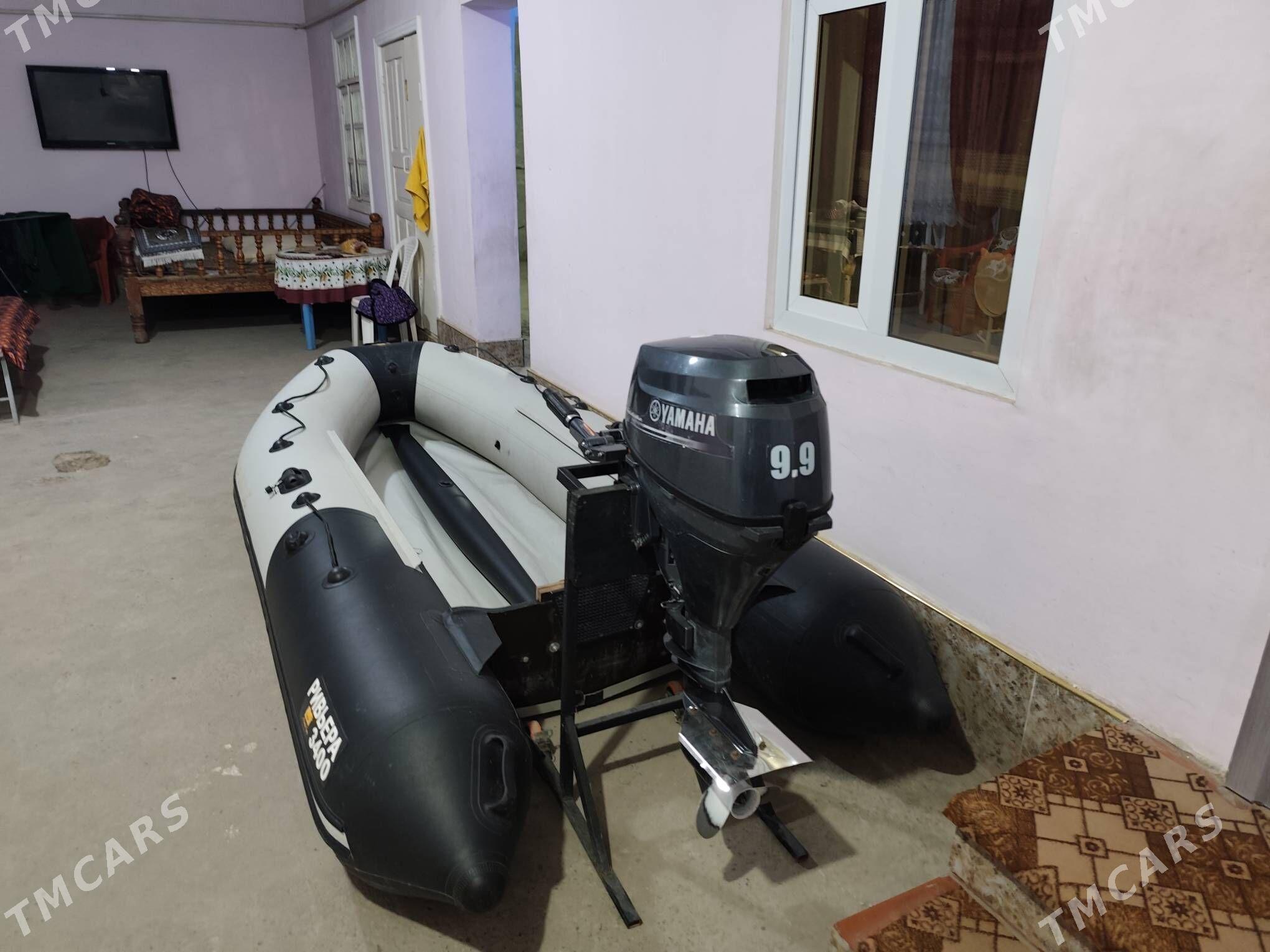 лодка ПВХ ревера с мотором - Туркменабат - img 3