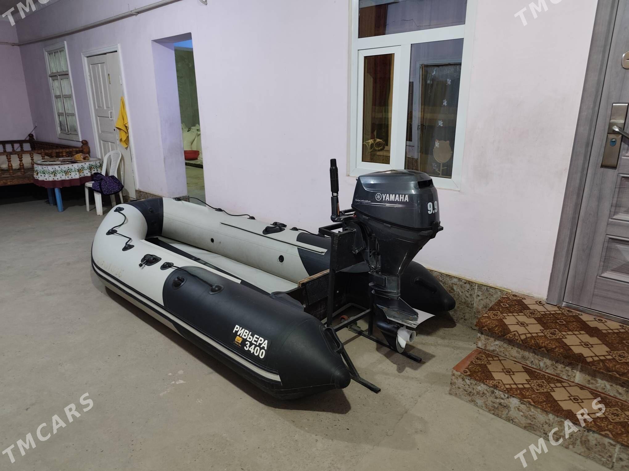 лодка ПВХ ревера с мотором - Туркменабат - img 1